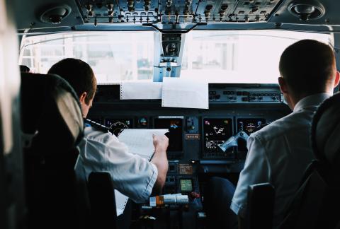 Pilots in cabin aviationcv